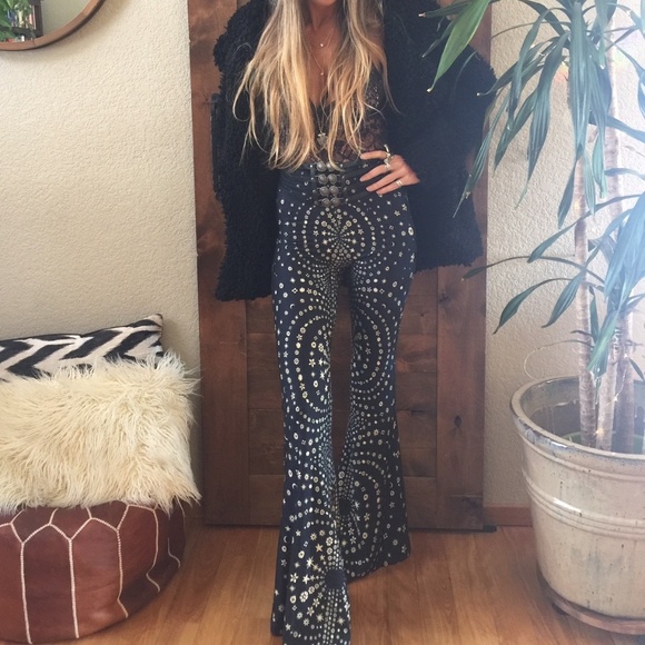 Novella Royale Pants - Novella Royale Janis Bells in Midnight Haze